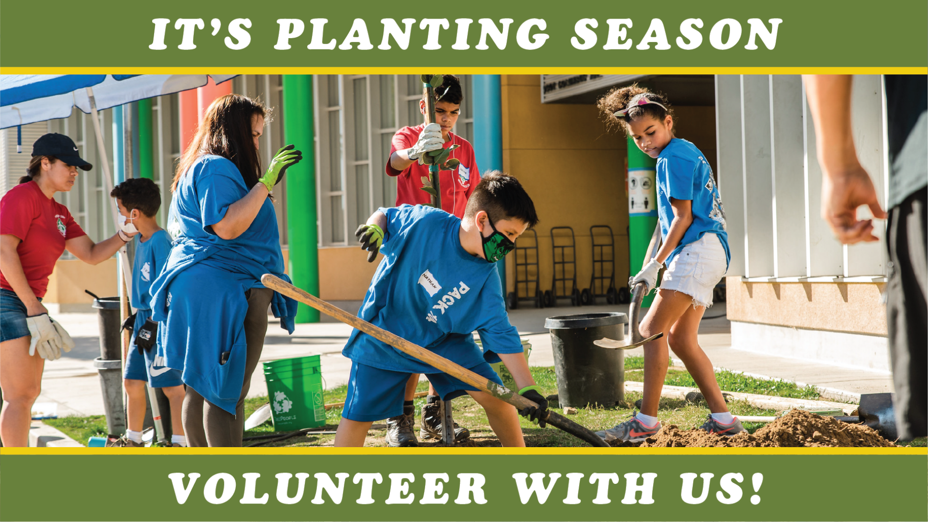 It's Planting Season Volunteer With Us!